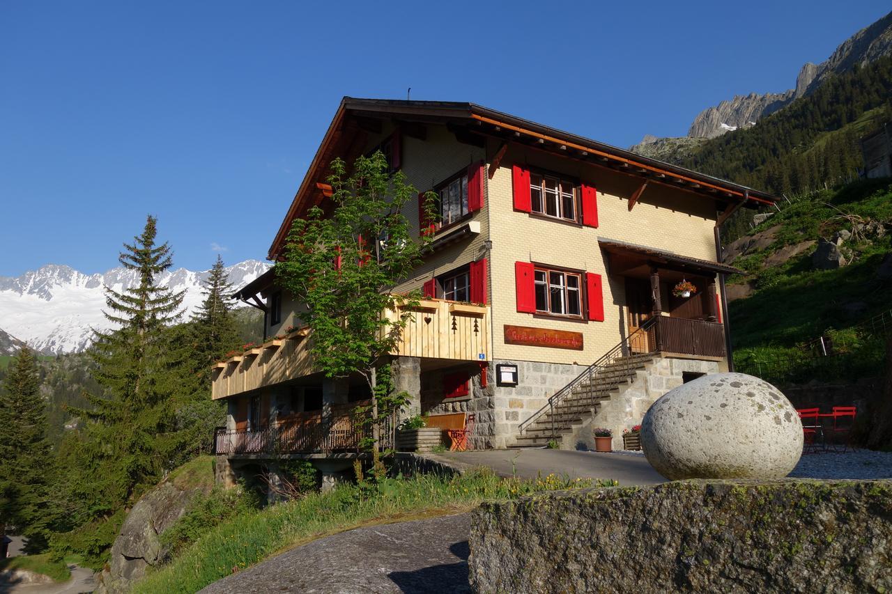 Gasthaus Goescheneralp Göschenen Dış mekan fotoğraf