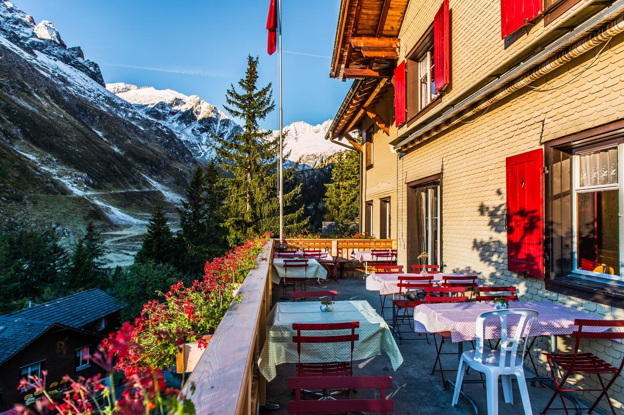 Gasthaus Goescheneralp Göschenen Dış mekan fotoğraf